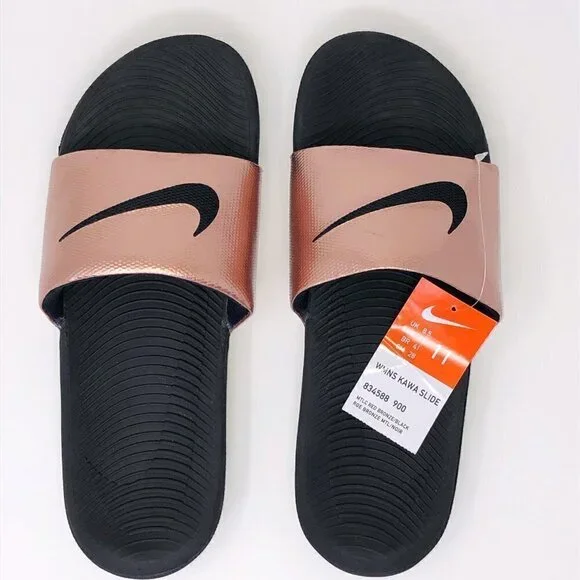 Nike Women's Kawa Slide Bronze, Size 11 - Picture 2 of 8
